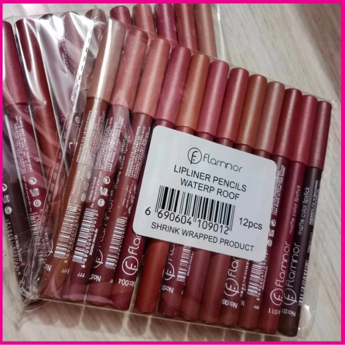 Matte Color Pencil Lipstick Set 12pcs